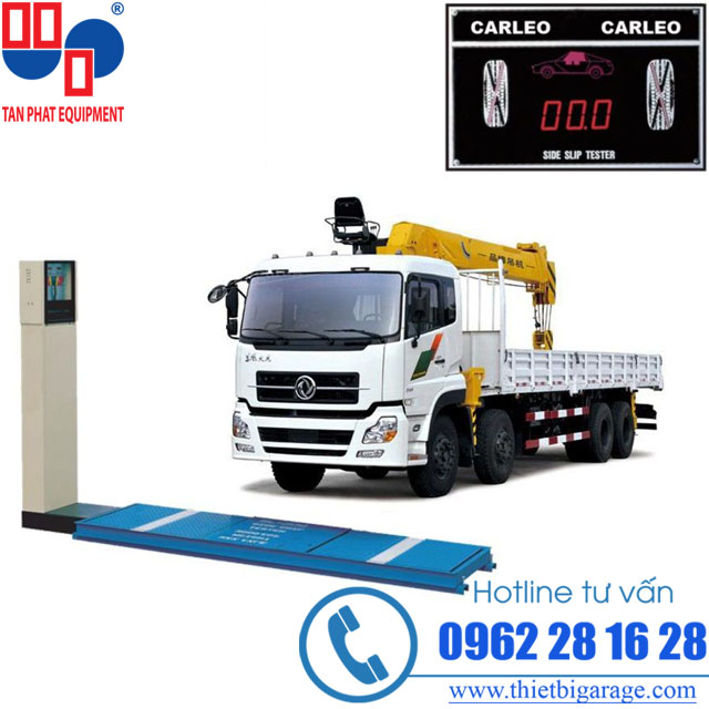 bệ cân trọng lượng 10 tấn/ trục | bệ cân trọng lượng | mở xưởng đóng thùng xe tải