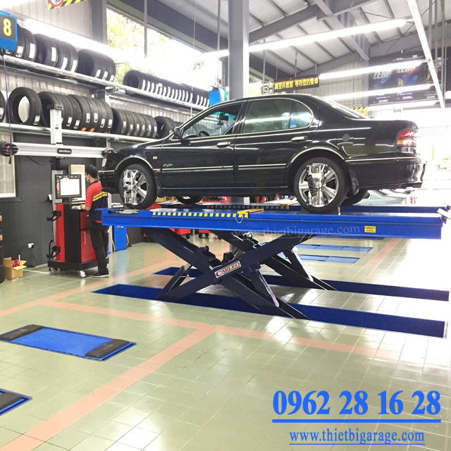 Cầu Nâng Cắt Kéo Cân Chỉnh Thước Lái Carleo SL-656-500