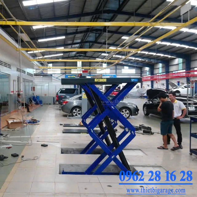 Cầu Nâng Cắt Kéo Lắp Âm Corghi ERCO 351T