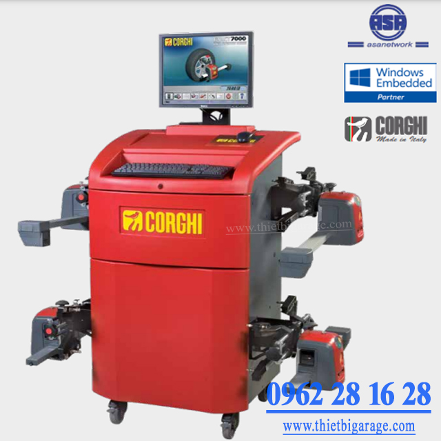 Máy Cân Chỉnh Độ Chụm Xe Tải Xe Bus Exact 7000 Plus