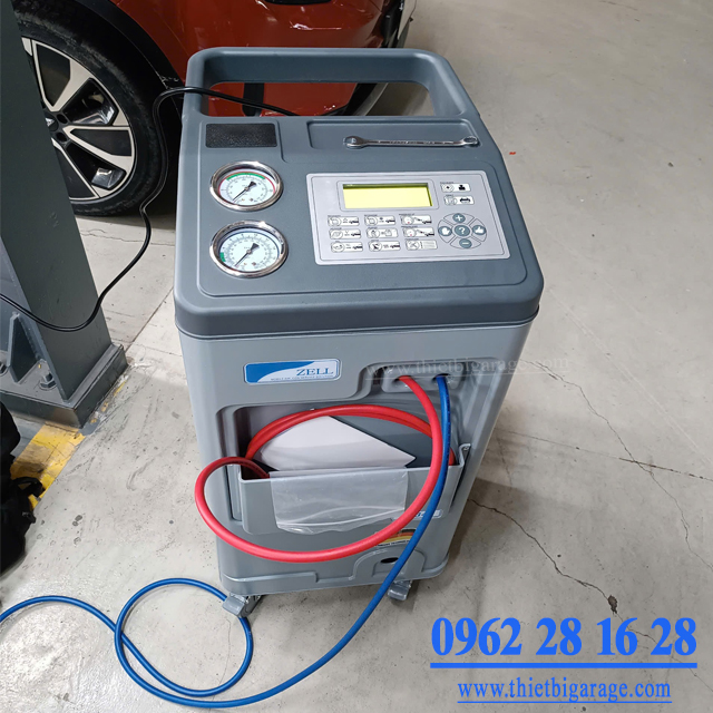 Máy nạp gas điều hòa ô tô tự động ZELL  AC1000